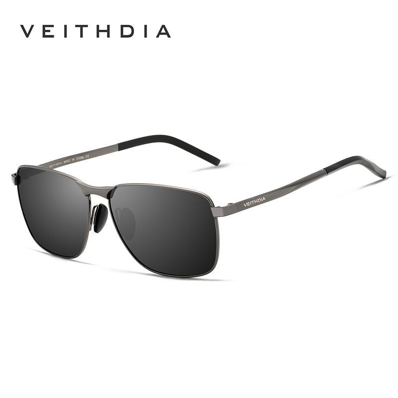 No Brand Logo, Can Be Laser Engraved, Men's, Square Photochromic 2462