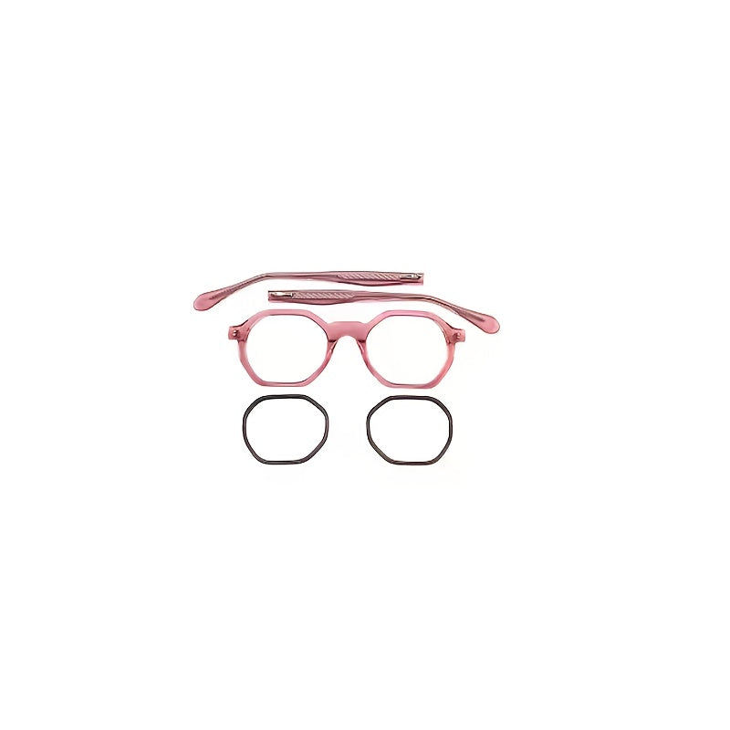 High Quality Polygonal Retro Versatile Trendy Glasses Frame