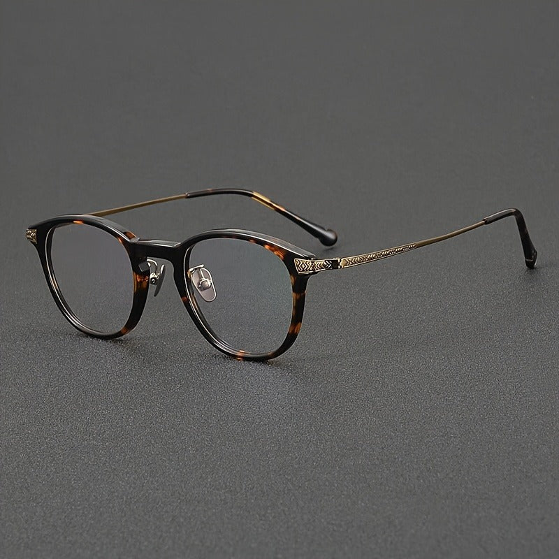 Retro Square Frame Full Frame Glasses | Unisex, Mixed Color, PC Frame Material, Lens Material, Suitable for Ordinary Decorative Use
