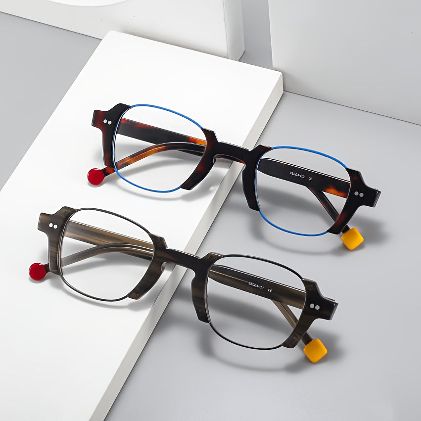 Retro Plate Glasses Frame, the Same Fashion and Versatile Style for Men and Women