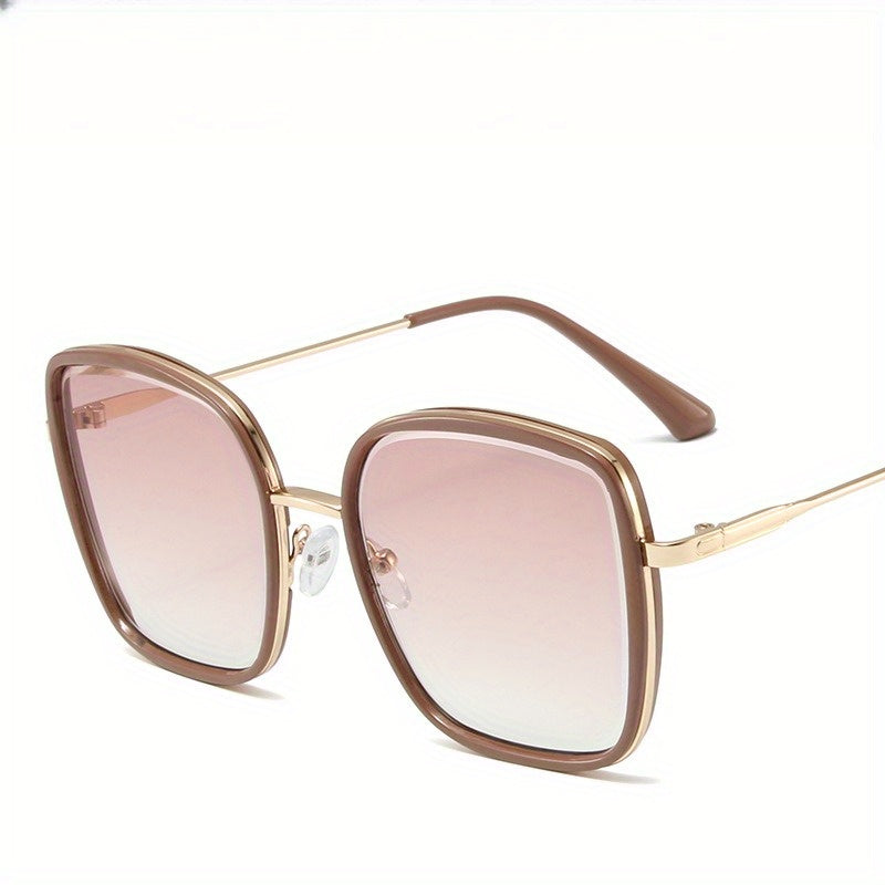 Chic Transparent with Blue Light Blocking Lenses & Striped Frame - Lightweight Durable Design for Fashion-Forward Style, Versatile for Casual & Formal Outfits, Eyewear, Stylish Shades, Highquality Eyewear, Trendy Eyewear, Fashion Lovers, Office Workers