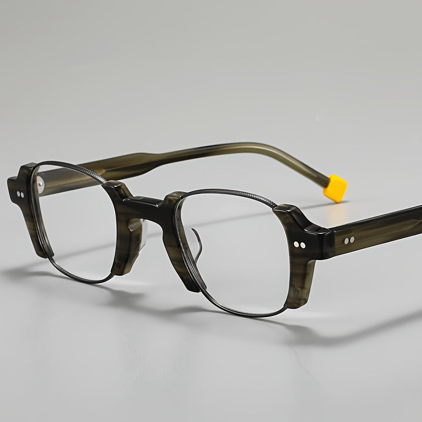 Retro Plate Glasses Frame, the Same Fashion and Versatile Style for Men and Women