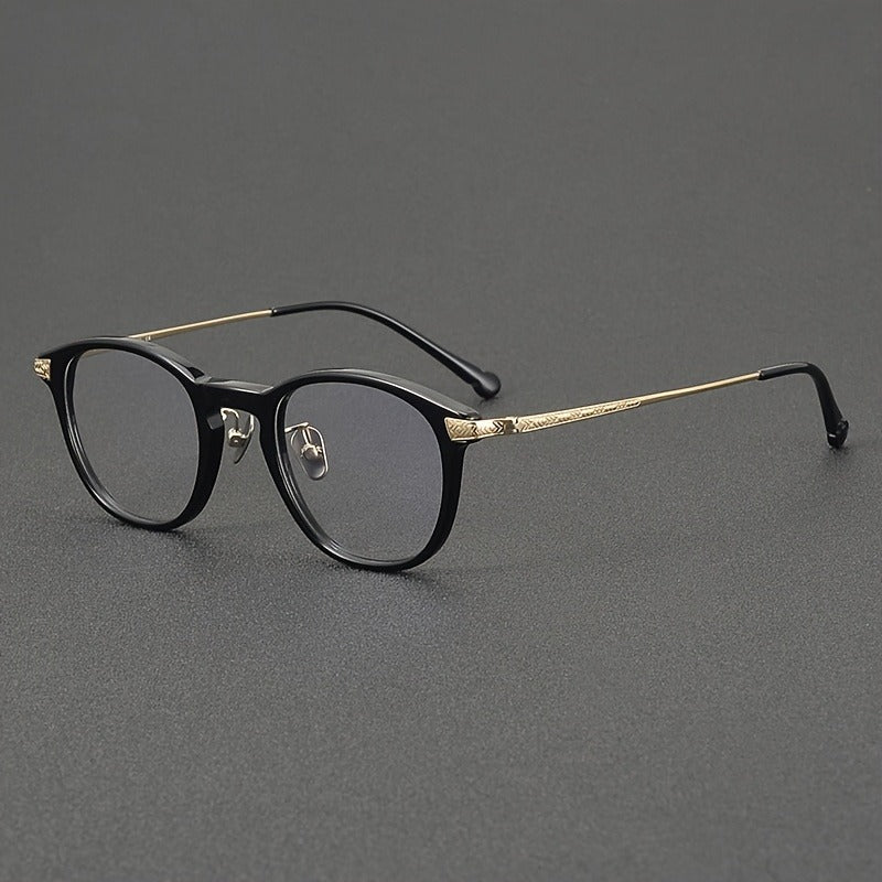 Retro Square Frame Full Frame Glasses | Unisex, Mixed Color, PC Frame Material, Lens Material, Suitable for Ordinary Decorative Use
